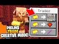 Minecraft, But Piglins Trade Super Game modes... With @DabBoyYt