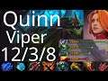 Quinn Viper vs Lina, Wraith King, Dragon Knight - QCY vs Tundra g3 ESL1 dota2