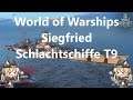 World of Warships Preview Siegfried Schlachtschiffe T9 German/Deutsch