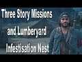 Days Gone Three Story Missions and The Logging Camp Infestation Nest