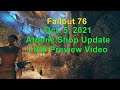 #fallout76 Oct. 5, 2021 Atomic Shop Update LIVE Preview + Abandoned Shack Survival Tent Demo!