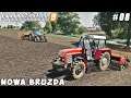 Sowing wheat, spreading fertilizer & herbicide, haymaking | Nowa Bruzda | FS 19 | Timelapse #08