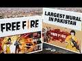 Revealing Free Fire Murals in Lahore and Karachi | Free Fire Pakistan Official