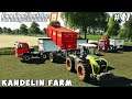 Harvesting sugar beets | Kandelin Farm | Farming simulator 19 | Timelapse #47
