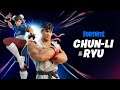 Fortnite - Legendary Fighters Ryu and Chun Li Arrive Through the Zero Point