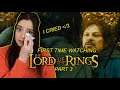 (I CRIED) FIRST TIME WATCHING 'THE LORD OF THE RINGS: FELLOWSHIP OF THE RING'(extended)- P3 reaction