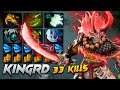 Kingrd Juggernaut 33 KILLS - Dota 2 Pro Gameplay [Watch & Learn]