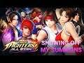 SHOWING OFF MY SUMMONS: The King of Fighters ALLSTAR