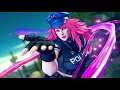 Street fighter V CE - PoisonSpecial Forces vs Lucia Polic Department