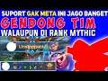 SUPORT GAK META INI JAGO BANGET GENDONG TIM WALAUPUN DI RANK TINGGI - mobile legends