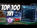 Top 100 1v1 | SECURED Grand Champion Title! (Rocket League Gameplay)
