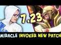 Miracle 7.23 INVOKER FIRST TIME — Aghanim still good?