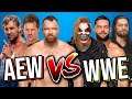 AEW VS RAW & NXT & Smackdown Live || 3 VS 3 Wrestling Tag Team Match
