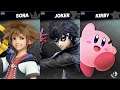 Super Smash Bros. Ultimate - Sora vs Joker vs Kirby