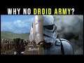 Why didnt the Republic or Empire use a Droid Army? | Star Wars Theory