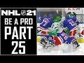 NHL 21 - Be A Pro Career -  Part 25 - "Accidental Dog Pile Boarding"