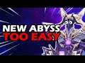 GENSHIN IMPACT NEW ABYSS IS TOO EASY | NO SWIRL ABYSS CHALLENGE