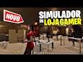 SIMULADOR DE "LOJA GAMER"! ABRI MINHA LOJA E JÁ FUI ASSALTADO! - Gamer Shop Simulator #01