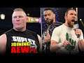 Is Brock Lesnar LEAVING WWE To Join AEW?!.. Daniel Bryan Vs Roman Reigns Set & SmackDown Round Up