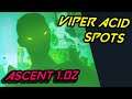 VIPER Acid / Snake Bite SPOTS | ASCENT Valorant PATCH 1.02