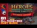 All Monsters Must Burn! - Let's Play Heroes of Hammerwatch: Ultimate Edition [Bro-Op] - Part 1