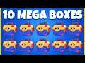 Brawl Stars Gameplay Opening 10 MEGA BOXES 800 Gems