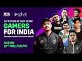 Live w/ Scout - Gamers For India Fundraiser For Covid19 Relief With MPL Esports