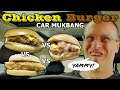 MCDONALDS vs KFC vs BURGER KING - Who has the best Chicken Burger?! - THANK YOU FOR 100 SUBS!!!