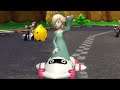 Rosalina on Blooper in Mario Kart Wii