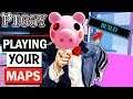 🔴 PLAYING PIGGY MAPS BUILT BY YOU GUYS! - Piggy Build Mode in Roblox