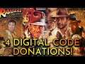 Indiana Jones 4 Movie Collection - Digital Code Giveaway (Donated By David Afana)