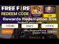 FREE FIRE REDEEM CODE FOR TODAY OCTOBER 29 | FF MUSIC VIDEO REDEEM CODE | FF REDEEM CODE TODAY
