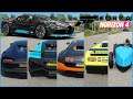 Forza Horizon 4 - Top 5 Fastest Bugatti Cars | Top Speed Battle (Stock & Upgrade)