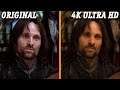 The Lord of The Rings Trilogy 4K Ultra HD vs Original | Graphics Comparison | 2020