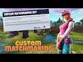 NA WEST Custom matchmaking SOLOS DUOS SQUADS Fortnite battle royale live interactive stream