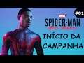 Spider Man Miles Morales - O Início do Gameplay #01 (PS5)