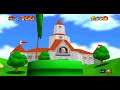 Super Mario 64 [N64] Cheat Codes: Play as a Tree Texture | SM64 Gameplay