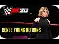 WWE 2K20 - Renee Young, Signature, Finisher & Victory Scene! (2019)