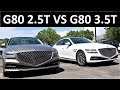 2021 G80 3.5T Vs 2021 G80 2.5T: Should You Pay $7,000 More To Get The Bigger Engine?
