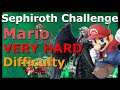 Super Smash Bros. Ultimate - Sephiroth Challenge - VERY HARD Difficulty - (Mario)