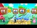 Super Mario Party Minigames - Mario vs Luigi vs Bowser Jr. vs Peach
