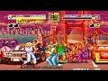 Fatal Fury 1 (Arcade): Stage 7: South Town Village: Andy Vs. Billy