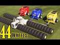 LORD OF WHEELS! ULTRA BIG HAY BALING with +44 WHEELS BIG BUD! AMAZING TRANSPORT AND SELLING! FS19