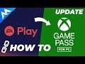How to connect EA play with xbox Game pass for PC! Update