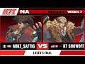 Mike_Saftig (Sol) vs. RIZE K7 Showoff (Leo) - Loser's Final - ICFC GGST NA Season 1 Week 7
