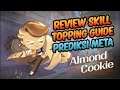 ALMOND COOKIE REVIEW SKILL + TOPPING GUIDE - COOKIE RUN KINGDOM INDONESIA