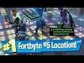 Fortnite Fortbyte #5 Location - Accessible by using the Laid Back Shuffle emote inside a Dance Club