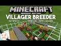 Minecraft Bedrock VILLAGER BREEDER TUTORIAL! | Easy, Automatic