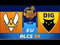 Vitality vs Dignitas - RLCS EU Saison 9 - Semaine 6