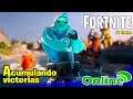 Acumulando Victorias ft Rene | Fortnite | Gameplay Online
